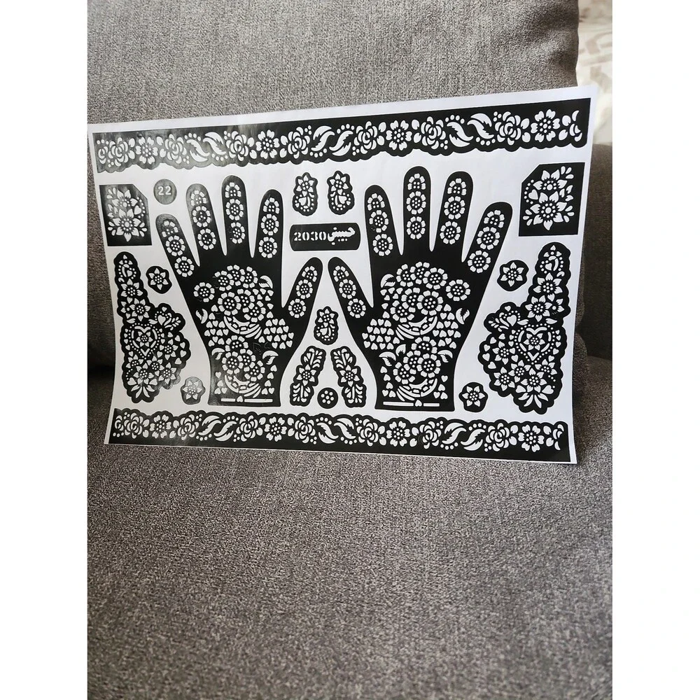 Tatoo sticker henna